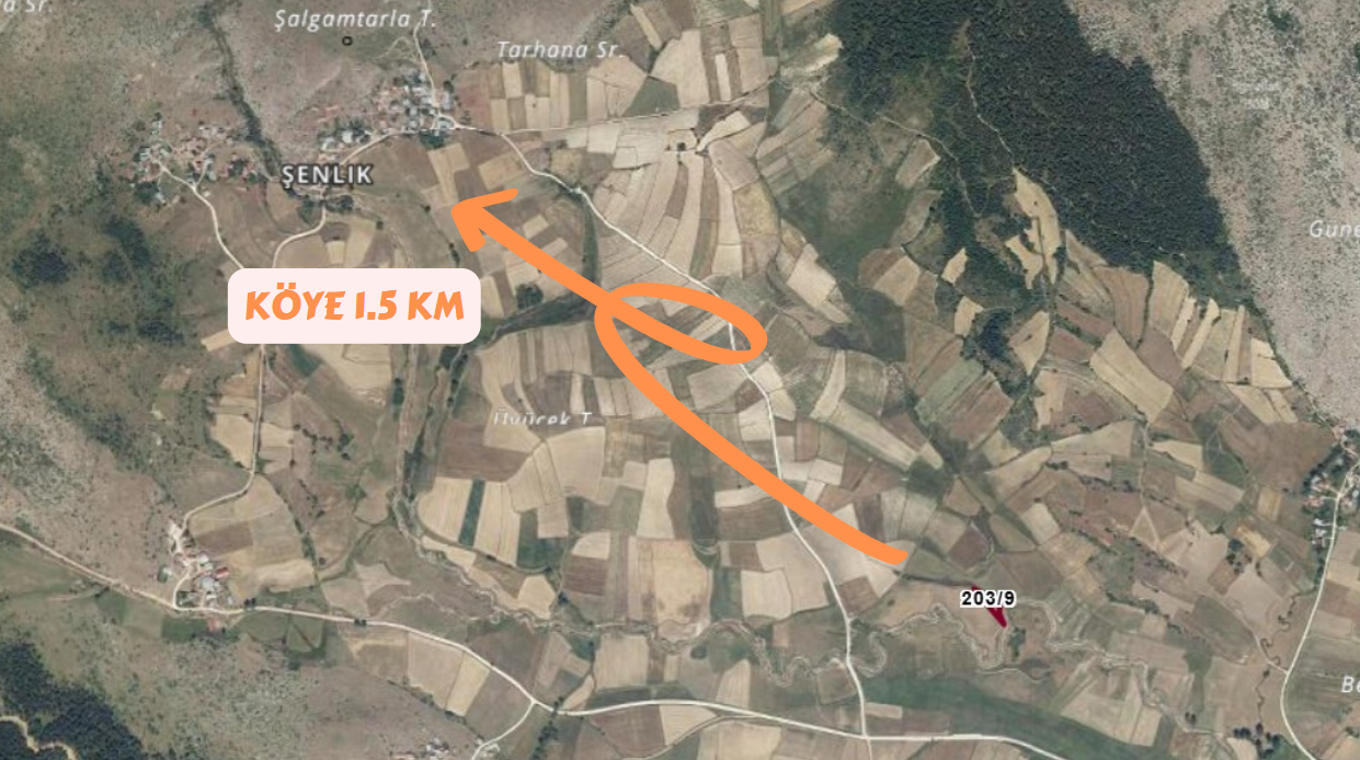 KASTAMONU DEVREKANİ ŞENLİK KÖYÜ 219 M² HİSSELİ TARLAMIZ SATILIK. - KASTAMONU DEVREKANİ fotoğraf 4